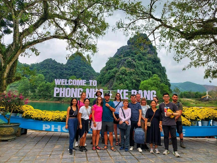 From Dong Hoi: Paradise Cave & Phong Nha Cave Tour with Lunch